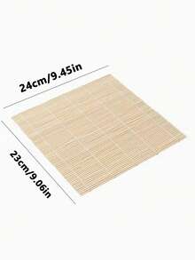 1/2pcs Of Sushi Bamboo Curtain Seaweed Rice Roll Tool Bamboo Roll Bamboo Mat Sushi Rolling Curtain Bamboo Curtain Small Bamboo, Suitable For Home, Gathering, Party Making, Sushi Rolling Aid, Making Sushi At Home, Sushi Making Tool, Rolling Curtain - Multicolor - View 13