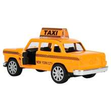 Tnfeeon Taxi de Doble Puerta de simulacin, vehculos fundidos a presin de aleacin 1: 32 Escala Cabina Trasera con Sonido y luzTaxi A - Taxi A - Ver 9
