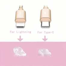 1个优雅十字形手机防尘塞 - 合金吊坠，镶嵌闪亮水晶，兼容和Type-C设备，耐用金属手机配件 - 彩色 - 查看 7