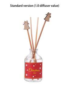 Weihnachts-Aromatherapie, unisex, 50ml tragbares Reiseset, empfohlen für Muttertag, Valentinstag, Weihnachten und Geburtstaggeschenke, geeignet für den täglichen Gebrauch, Dates und Geschenkideen, mit einer Vielzahl verschiedener Düfte von Obst- und Blumen-Aromatherapie, Jasmin, Lavendel, Rose, Orange, zur Geruchsbeseitigung im Wohnzimmer und Badezimmer (Weihnachtsgeschenke, Geschenke für Frauen, Parfüm, Autoduftspender, Geschenke für Männer, Diffuser, Geschenkset)