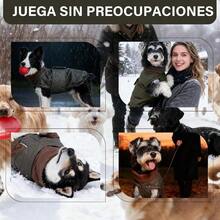YChaqueta Calida para PerrosChaleco para Perro Resistente A Las Manchas Facil de Usar Y No Se Cae Abrigos para Perros en Climas Frios Ajustable Chamarra Perro Small - Medio - Ver 6