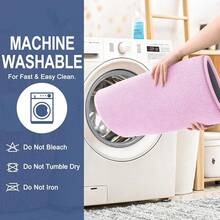 OLANLY Thick Memory Foam Bath Mat Rug 30x20, Extra Soft Absorbent Bathroom Rug, Quick Dry Bath Mats, Non-Slip, Machine Washable Carpet For Bathroom, Tub And Shower, Home Decor Accessories, Pink,30inchx20inch,Pink - 粉色 - 查看 7