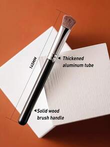 2支装新款斜角轮廓刷，高光刷，遮瑕刷，适合面部轮廓，不吸粉，打造自然底妆，化妆工具，化妆刷，赠品 - 彩色 - 查看 2