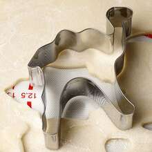 4pcs Ramadan Baking Mold Set, Stainless Steel Star, Moon, Camel, Date Cookie Cutter, DIY Homemade Maamoul Pastry Mold, Eid Gift - Multicolor - View 8