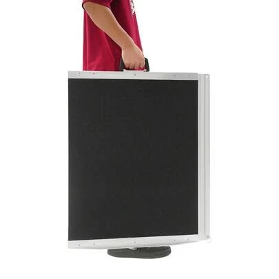 YUNRUX Rollstuhlrampe, rutschfeste Rampen für Rollstühle, tragbare Rampen für Rollstühle