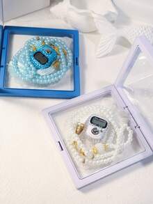 一套祈祷戒指计数套装，包含水钻、穆斯林念珠和念珠手链（3件/套） - 彩色 - 查看 10