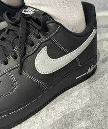 Nike Zapatillas deportivas Air Force 1 AF1 para hombre - Negro - Ver 10
