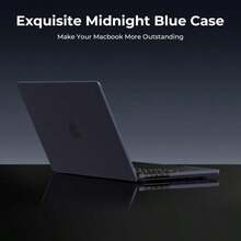 EooCoo Case Compatible With MacBook Pro 14 Inch M5 2025 2024-2021 M4 M3 M2 M1 Pro Max Chip, Hard Shell Cases With Keyboard Cover, Screen Protector - Crystal Clear - MàuF - Xem 2