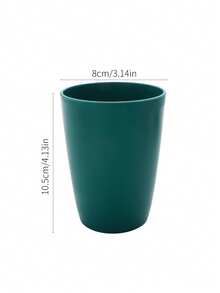 VEDXTO 8pcs Reusable Plastic Cups, Durable Drinking Glasses For Juice, Milk, Cold/Hot Beverages, Suitable For Home Kitchen, Party, Picnic, Camping, Stackable And Portable - Multicolor - View 8