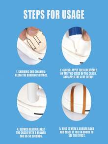 JUE FISH Super Strength Shoe Glue, Suitable For Various Shoes, Plastic, Toys, Ceramics And Many Daily Uses, Adhesive Bonding Agent - Multicolor - View 5