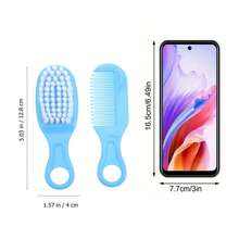 2/3pcs Newborn Baby Comb Set, Birthmark Removal Hair Care Brush, Infant Head Massage Brush Set