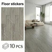 10PCS 51cmx15cm Peel And Stick Flooring Wood Grain Plank Flooring PVC Self-Adhesive Flooring DIY Installation For Bathroom Kitchen Indoor Area Residential Kitchen Accessories Kitchen Items Kitchen Decor Floor Tiles Floor Tiles Self Adhesive Floor Tiles Peel Stick Living Room Decor Room Decor Home Decor - Multicolor - View 16