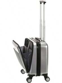 ¡RecomendadoRockland Bf29-plata, Equipaje De Mano Unisex Adulto, Plateado, Carry-On 17-Inch¡Top de Temporada - Plateado - Ver 3