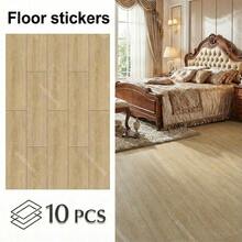 10PCS 51cmx15cm Peel And Stick Flooring Wood Grain Plank Flooring PVC Self-Adhesive Flooring DIY Installation For Bathroom Kitchen Indoor Area Residential Kitchen Accessories Kitchen Items Kitchen Decor Floor Tiles Floor Tiles Self Adhesive Floor Tiles Peel Stick Living Room Decor Room Decor Home Decor - Multicolor - View 24