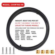 Mountain Bike Hydraulic Brake Olive Head Oil Needle Connector Shimano Magura Speed Coupler Brake Hose Kit - Black - View 15