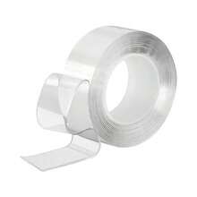 1pc Thick Transparent Nano Double-Sided Tape, Strong Transparent Nano Adhesive Tape, Residue-Free, Suitable For Office, Home, Daily Use