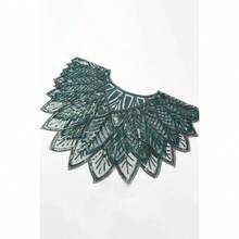 Shawl Wraps Sequin Beaded Evening Cape Bridal Shawl - 墨綠色 - 查看 6