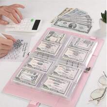 100 Envelopes Money Saving Challenge - A5 Money Saver Budget Binder Book With Cash Envelopes And Numbers, 100-Days Of Easy And Funny Ways To Save $5,000 Cash Envelope Challenge Binde - Multicolor - View 4