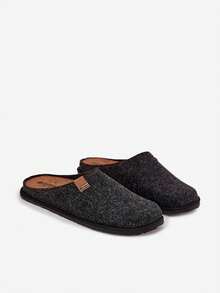 Men's Prophylactic Slippers Inblu SI000025 Dark Grey - Comfortable Slippers With Leather Insole Gray Blue - Grey - View 3