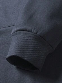 Y2K Print,250g Polyester Men's And Women's Clothing Casual And Cozy Hoodies Leyo,  Long Sleeve Hooded Sweatshirt, Casual Versatile Top For Autumn Winter - 灰色 - 查看 5