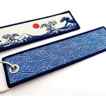 Mamarmot - Juego de 2 llaveros japoneses para mochilas, llaveros, llaveros, accesorios para regalo - Negro - - Ver 2