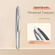 1 High-Quality Round-Tipped Eyebrow And Facial Hair Removal Tweezers - Seamless Grip, Precise Trimming Of Short Hair, Easy Grooming Of Eyebrows, Beard, And Sideburns - Beauty Tool Suitable For Both Men And Women. - Multicolor - View 9