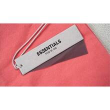 Essentials FEAR OF GOD ESSENTIALS Fit Unisex Fleece Hoodie Scorched Earth Season 24 Hoodies Men Hoodie Oversized Casual Street Fce Structured Double-Layer Hood Ribbed Cuffs Zip Hem Side Pockets Soft-Touch Logo Heather Unisex Casual Sweatpants Lightweight Soft Breathable Skin-Friendly Elastic Waist Loose Fit Easy Clean Solid Color Versatile Home Daily Travel Gym After-Work - 珊瑚橙 - 查看 7