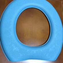 4片装泡沫马桶座垫，粘性马桶座套，四季通用可重复使用马桶座垫 - 彩色 - 查看 18