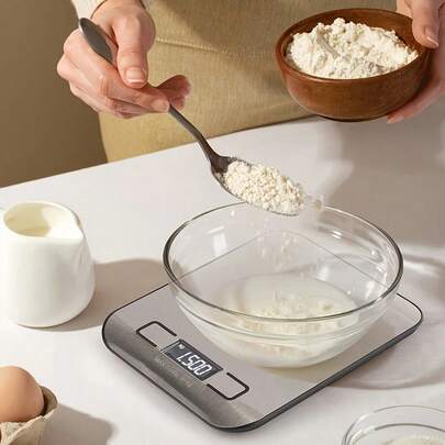 1pc Kitchen Scale, Gram Weight Scale, Food Scale, High Precision Scale, Electronic Coffee Scale, Kitchen Digital Scale, Baking Scale - Small Kitchen Accessories