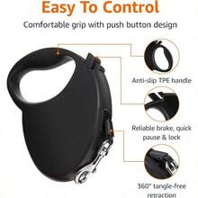 YAmazon Basics Retractable Dog Leash Medium - Pequeño - 16 pies - Ver 2