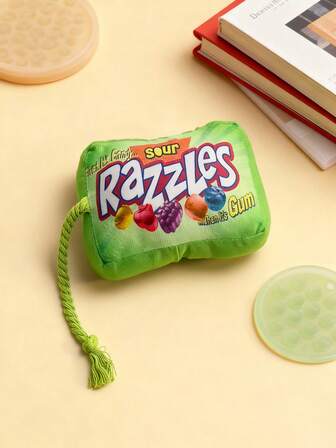 1 pieza Juguete para mascotas, Juguete para perros, Juguete con sonido en forma de caramelo para mascotas, Juguete para jugar con perros