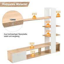 Television Stands & Entertainment Centers - White,Wood - View 5