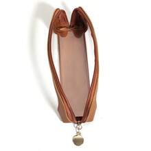 1 pieza Bolsa transparente para brochas de maquillaje, bolsa de almacenamiento de cosméticos portátil, adecuada para viajes diarios, bolsa de almacenamiento con cremallera, bolsa organizadora, artículos de papelería multifuncionales, bolsa de almacenamiento con cremallera, bolsa organizadora, bolsa de almacenamiento de cosméticos portátil, accesorio de uso diario versátil para mujeres, bolsas de maquillaje, artículos esenciales de viaje, regalos, relleno de calcetines, decoración de habitación - Multicolor - Ver 7
