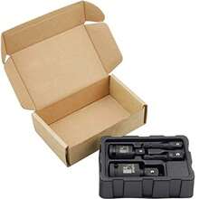 K353 Impact Universal Joint Socket Swivel Set with Socket Adapters 4-Piece - como en la foto - Ver 5