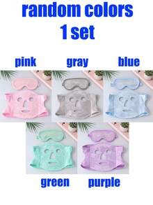 1/2pcs SPA Ice Cold Hot Full Face Facial Mask, Sleeping Ice Bag, Gel Beads, Skin Friendly, Plush, Sleeping Ice Bag, Reusable Gel Ice Pack For Relief Of Eye And Facial Fatigue, Relaxation And Cooling Eye Pad For Summer And For Outdoor,Sport,Travel,Kitchen,Bedroom,School,Office,And For Woman,Man,Children,Adult Summer Cooling,Beach,Travel,Women's Day,Travel Essentials,Wedding Favours,Y2k,Bedroom,Car Accessories Women,Kitchen Decor,Cute Stuff - Multicolor - View 23