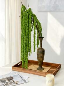 MEHELANY 2/1 Stück grüne künstliche Glyzinie hängende Blumen, flauschige Amaranth hängende Ornamente, künstliche Hängepflanzen Blumen für DIY Zuhause Hochzeit Girlanden, Ausstellungen, Hochzeitsbogen Blumen, Brautstrauß, Künstliche Pflanzen, Innenraum Kamin Veranden Fenster Blumenvase Tisch Treppen Dekorationen, schwarze Glyzinie Blumen Anordnung, einzigartiger Wandbehang Blumen Arrangement Dekoration - Grün - Übersicht 4