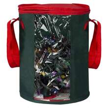 Decorative Wreath Storage - Green - View 2