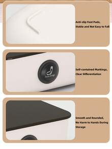 1pc Thickened Fragrance Lingerie Storage Box, Underwear & Socks Organizer, Closet Storage Box, 3-In-1 Wardrobe Intimate Clothing Organizer With Compartments And Lid