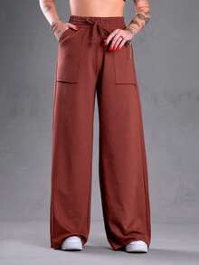 Set Of 2 Sweatpants - 棕色/橄欖綠 - 查看 3