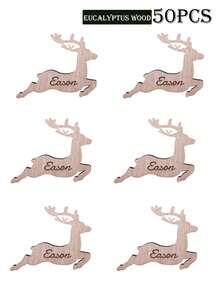 Personalisierte Rentier Glas Dekorationen, individuelle Weihnachts-Weinglas Dekoration, personalisierte Namens-Ornamente, individualisierbare Weihnachtsgeschenke, Weihnachtsparty, Frohe Weihnachten, Rentier, Weihnachten, DIY Ornamente, Weinglas Ornamente, Heimdekoration, Geburtstagsgeschenke, Mama, Papa, Familie, Freund - Stil A - Übersicht 17
