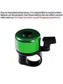 جرس دراجة صغير بصوت قوي وواضح، جرس دراجة دائري من الألومنيوم، صفارة دراجة ملونة للتحذير، جرس دراجة بنابض للضرب، مناسب للدراجات الجبلية والكهربائية والطرق والثلجية والقابلة للطي للبالغين، اكسسوارات جرس الدراجة - متعدد الألوان - مشاهدة 17