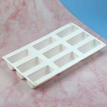 Mostsom 3.28'' Length Cylinder Strips Biscuit Chocolate Sticks Cookies BaFKing Jelly Silicone Mold Ice Tube MaFKing Trays, Perfect Ice Cube Sticks Molds (Cylinder H),CylinderH - 汽缸H - 查看 9