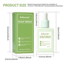 Lakerain 清爽纯植物头皮精华液，改善脱发，增加发量，清新自然香氛，滋养头皮，强韧发丝，去除油腻感 - 綠色 - 查看 11