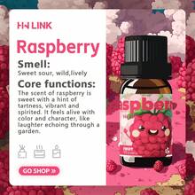 HWLINK 10ml Raspberry Essential Oil, Long-Lasting Fragrance, Fruit Scented Car Air Freshener, Gift - Raspberry - View 5