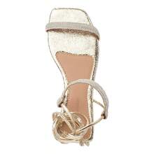 Women Flat Sandals - Gold - View 10