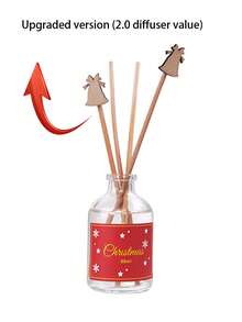 Weihnachts-Aromatherapie, unisex, 50ml tragbares Reiseset, empfohlen für Muttertag, Valentinstag, Weihnachten und Geburtstaggeschenke, geeignet für den täglichen Gebrauch, Dates und Geschenkideen, mit einer Vielzahl verschiedener Düfte von Obst- und Blumen-Aromatherapie, Jasmin, Lavendel, Rose, Orange, zur Geruchsbeseitigung im Wohnzimmer und Badezimmer (Weihnachtsgeschenke, Geschenke für Frauen, Parfüm, Autoduftspender, Geschenke für Männer, Diffuser, Geschenkset)