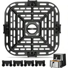 fryer Accessories Instant Pot Vortex Plus 6 in 1 4 Quart Fryer Oven, 3''*. 3'' Square Fryer Grill Pan Grill Plate Crisper Plate Parts Tray Rack - 4QT para Vortex instantáneo - Ver 2
