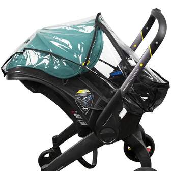 Baby Stroller Rain Cover, Designed For Car Seats And Strollers, Effectively Protects Against Rain, Snow, Wind And Cold Weather, With Ventilation Holes On The Sides, Suitable As A Protective Accessory For Various Baby Strollers