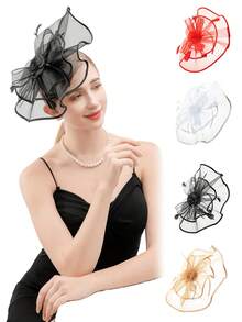 HITYfascinator 1pc Solid Color Polyester Fiber Headband, Suitable For All Seasons ,Hair Band, Diadema ,Hair Hoop Hair Accessories - PHONG CÁCH NĂM 2025 - Xem 13