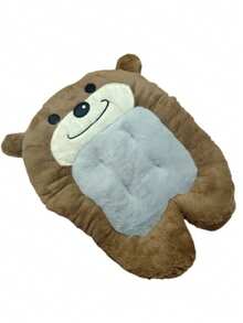 1件装婴儿动物卡通造型睡垫，舒缓新生儿睡眠摇篮垫，适合新生儿，4种颜色可选